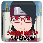 SARADA UCIHA SHARINGAN LOVERS ícone