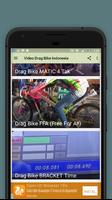 Video Drag Bike Indonesia اسکرین شاٹ 1