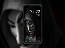 Anonymous Wallpaper Affiche