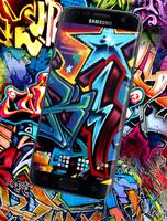 Graffiti Wallpaper Affiche