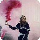 Bomb Smoke Girl Wallpaper APK