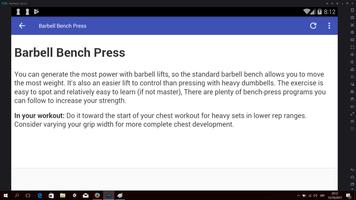 Chest Workout 截图 3