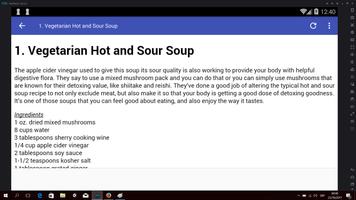 Detox Soups capture d'écran 1