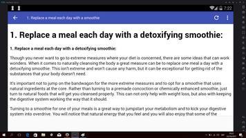 Simple and Natural Detox screenshot 1