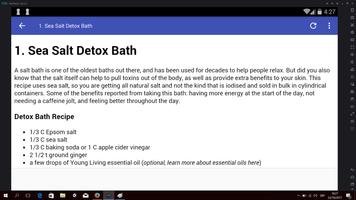 Detox Baths Screenshot 3