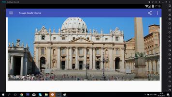 Travel Guide: Rome captura de pantalla 1