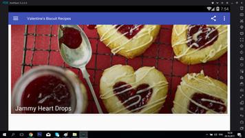 1 Schermata Valentine's Biscuit Recipes