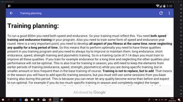 800m Running Training screenshot 1