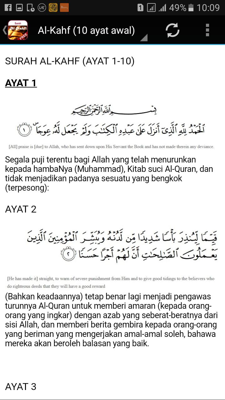 Berita Setiap Hari Surah Al Kahfi Rumi