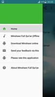 Minshawi full Qur'an Offline (without internet) capture d'écran 1