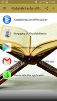 Abdullah Ibn Ali Basfar Full Qur'an Offline Affiche