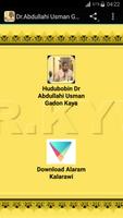 Dr.Abdullahi Usman Gadon kaya plakat