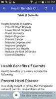 Benefits of Carrot স্ক্রিনশট 3