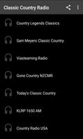 Classic Country Music - Radio Stations Affiche