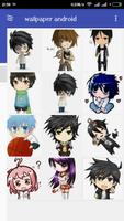 Chibi Cute Dp and Wallpaper الملصق