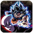 HD Goku vs Jiren Ultra Instict Wallpaper آئیکن