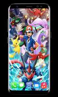 Ash Greninja Wallpaper ポスター