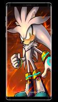 Silver Sonic Wallpaper HD Affiche