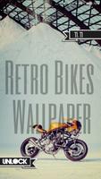 Retro Bikes Wallpapers Affiche
