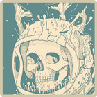 Skull & Skeleton Wallpaper icône