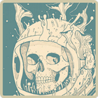Skull & Skeleton Wallpaper أيقونة