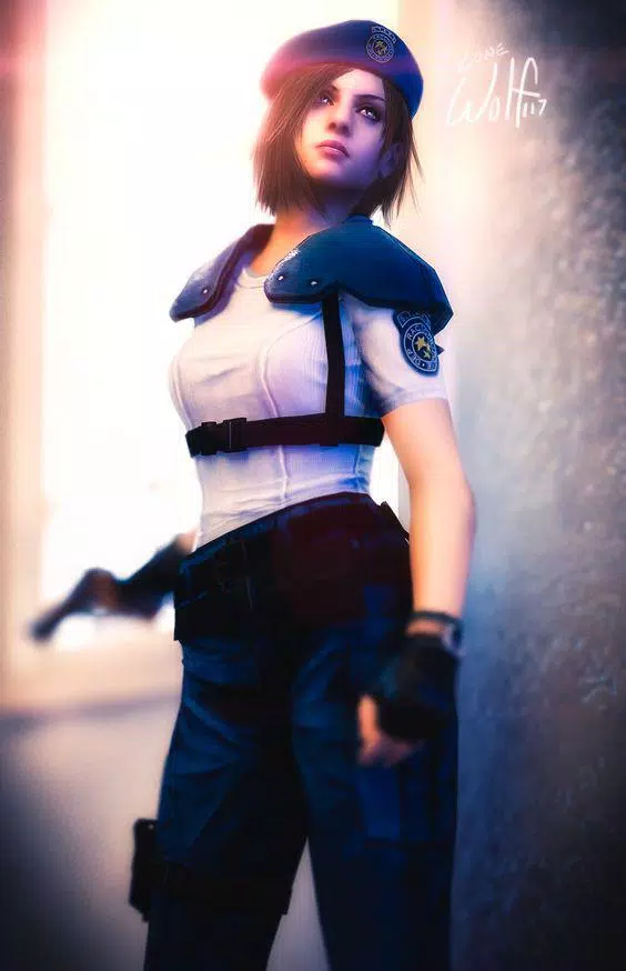 Download Jill Valentine In Action Wallpaper