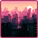 Pixel Art City Wallpaper APK