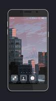 Pixel Art City Wallpaper تصوير الشاشة 2