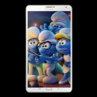 Smurfs Wallpaper Affiche