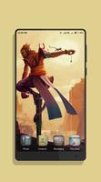 Monkey King Wallpaper Affiche