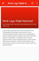 Rock Lagu Wajib Nasional capture d'écran 1