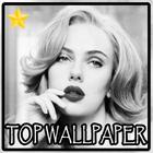 Scarlett Johansson Top Wallpaper ไอคอน