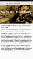 Top Tracks - Clean Bandit capture d'écran 2