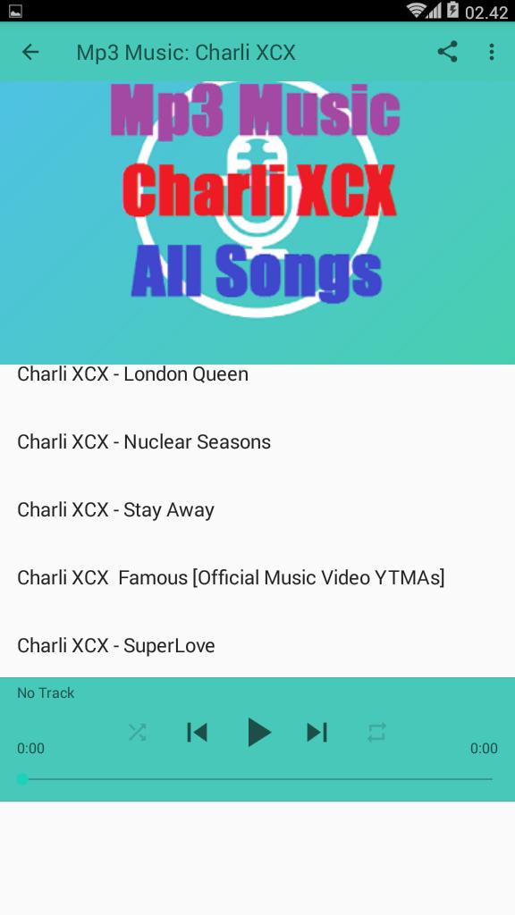 Mp3 Music - Charli XCX - All Songs Для Андроид - Скачать APK
