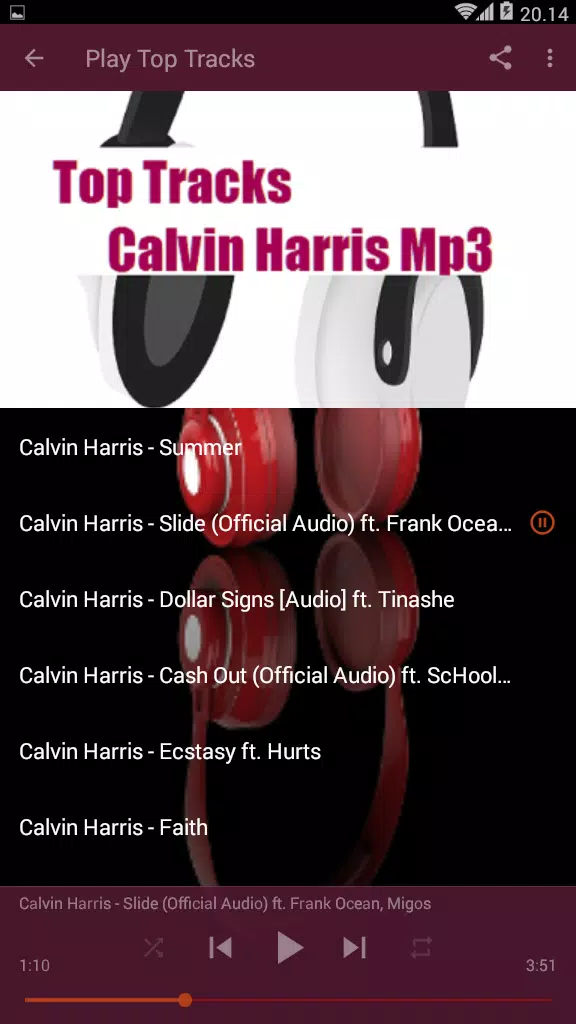 Top Tracks Calvin Harris Mp3 APK for Android Download