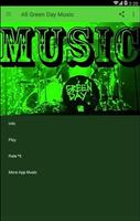 All Green Day Music Plakat