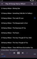All Songs Nancy Wilson capture d'écran 2