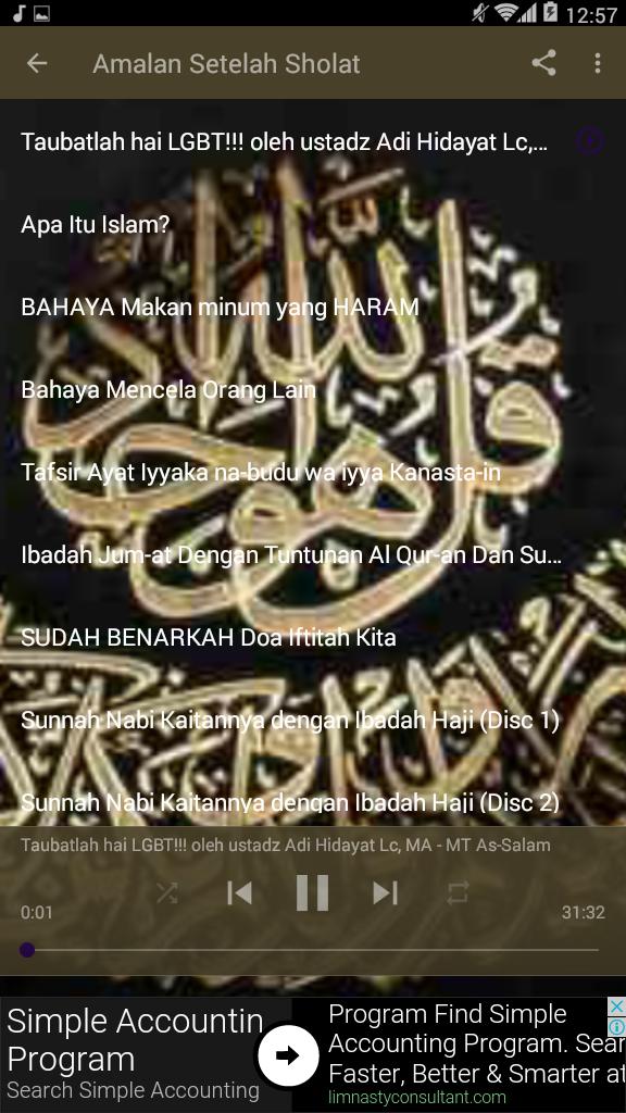 Kumpulan Ceramah Ustadz Adi Hidayat For Android Apk Download