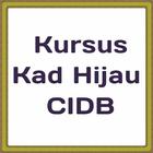 Kad Hijau CIDB 아이콘