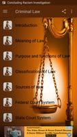 Criminal & Business Law постер
