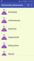 Biochemistry Mnemonics 海報