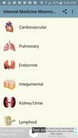 Internal Medicine Mnemonics اسکرین شاٹ 3