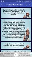 Quotes and Sayings Zakir Naik poster