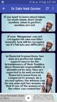 Quotes and Sayings Zakir Naik screenshot 1