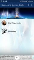 Quotes and Sayings Bilal Philips captura de pantalla 1