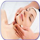 Massage facial icône