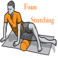 Foam stretching