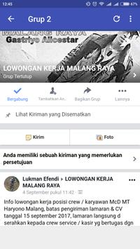 Grup Lowongan Kerja Malang Raya Fur Android Apk Herunterladen