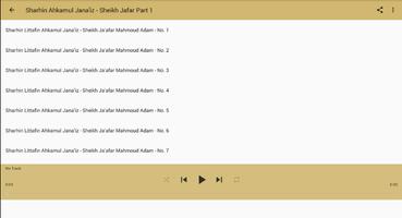 Sheikh Jafar - Ahkamul Jana'iz ảnh chụp màn hình 2