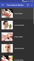 Face Natural Masks Affiche